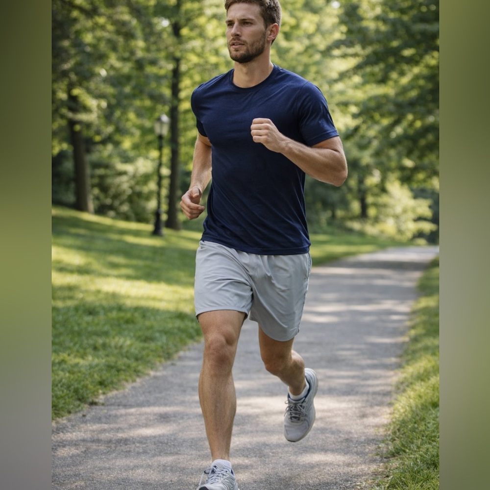 New Balance Light Gray Athletic Shorts (2) Pair